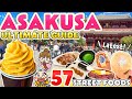Asakusa tokyo dernire tourne de cuisine de rue  japan travel