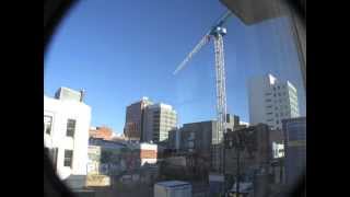 Comedil CTT561A-24 Tower Crane Construction - Hutchison Tasmania 21st September 2014 - Film 02