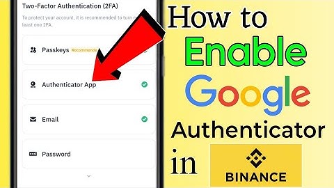 How to Set Up Google Authenticator on Binance | Step-by-Step Guide 2024 ✅