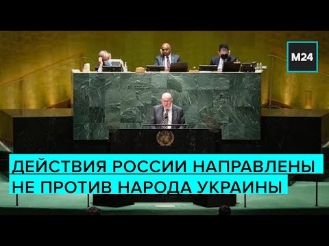 Действия России направлены не против народа Украины – Небензя - Москва 24