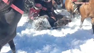 Бузкаши дар нохияй Файзобод дехай Муминобод 10 02 2024