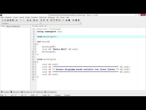 Video: Können Sie eine Funktion innerhalb einer Funktion C++ aufrufen?