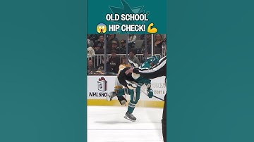 Throwback hip check! 📺💥