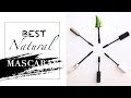 BEST Natural Mascaras + SWATCHES! | Organic & Cruelty Free