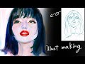 【厚塗り】透明感のある厚塗りメイキング【procreate】