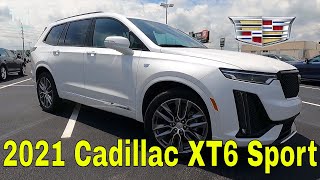2021 Cadillac XT6 SPORT AWD Features and Review