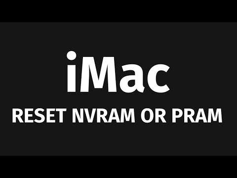How to Reset NVRAM or PRAM on your iMac