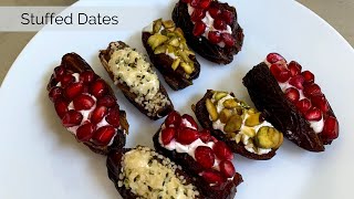 Stuffed Dates with Goat Cheese - Anytime Treat