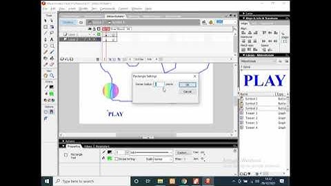 Tutorial Dasar Penulisan Action Script pada Flash