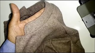 How to sew a standing collar
