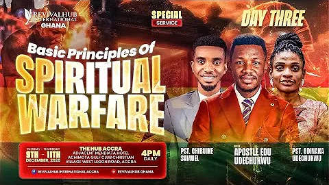 REVIVALHUB INT`N ACCRA GHANA ll SPECIAL SERVICE ll BASIC PRINCIPLES OF SPIRITUAL WARFARE ll 11-12-25