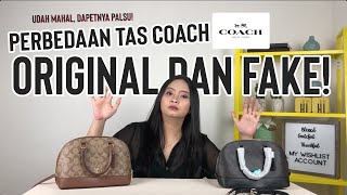 BELI TAS COACH LENGKAP BOX DAN KARTU TERNYATA PALSU?!?!?! TERNYATA INI DIA BEDANYA SAMA YANG ASLI