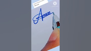 Afrin Signature #afrin name signature #afrin #calligraphy #ytshorts#afrin Name writing style#shorts
