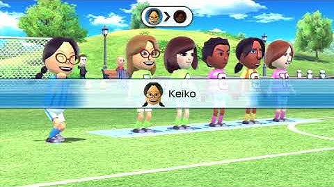 Wii Party U Team Building Keiko vs Kaori