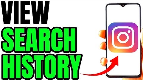 NEW! FIND SEARCH HISTORY ON INSTAGRAM