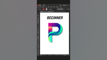 Adobe Illustrator 2025 Tips - How to Create Gradient Logo Design Process #inaa_graphics