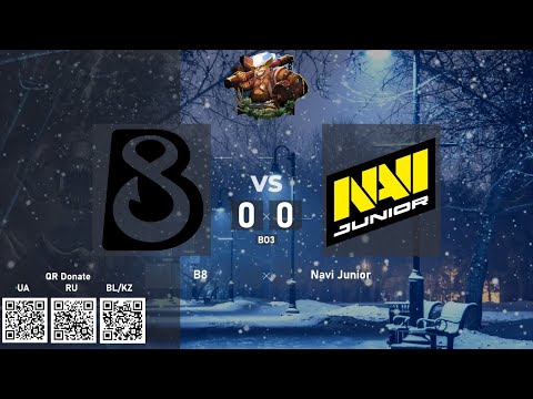 B8 vs. NAVI Junior - ESL One Birmingham 2024: Western Europe Closed Qualifier - BO3 @4liver