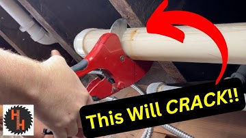 Cut PVC and CPVC PROPERLY!  |  2-Minute Tutorials Ep.1