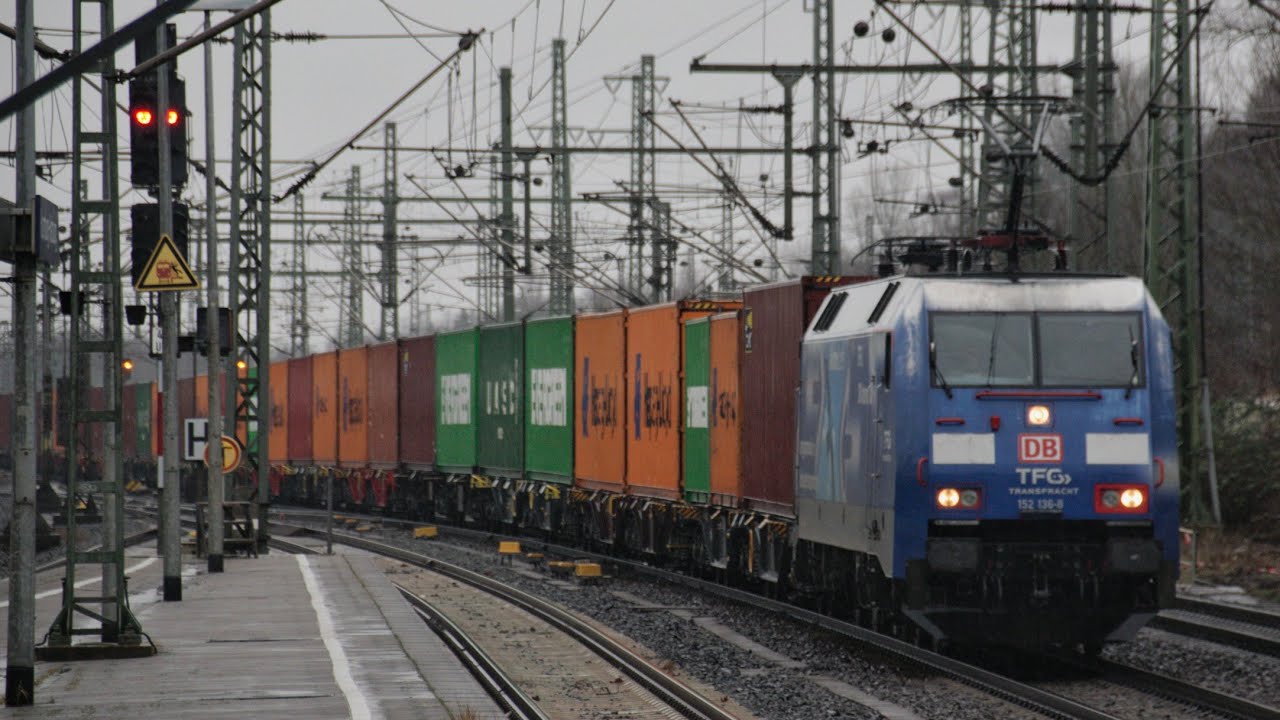 🇩🇪Bahnverkehr in Hamburg Harburg mit DBC 151, EGP 140, Albatros BR 152 und mehr🇩🇪