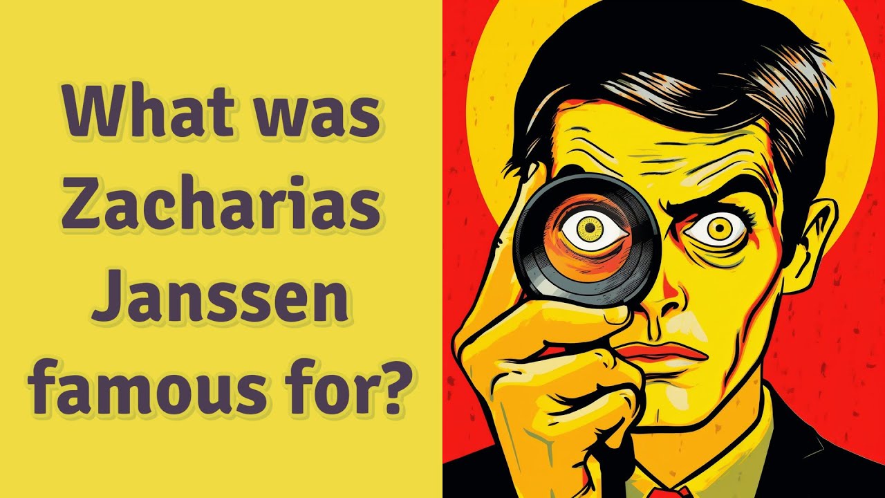 What was Zacharias Janssen famous for? YouTube