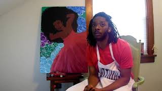 🎨👨🏾‍🎨|Art Lair Vlog p2 | JMM