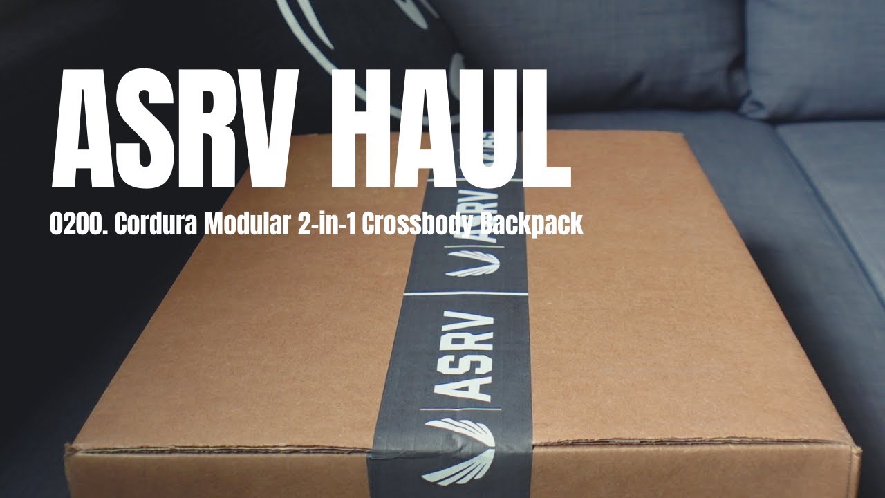 ASRV HAUL  Cordura Modular 2-in-1 Crossbody Backpack 