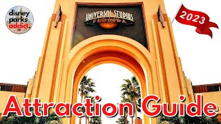 Universal Studios Florida ATTRACTION GUIDE  All Rides + Shows  2023  Universal Orlando Resort