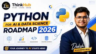 Python for AI & Data Science Roadmap 2026 | Everything You Need Before Machine Learning