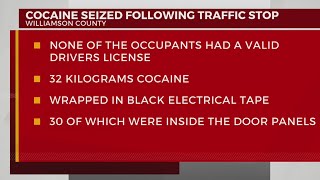 Cocaine seized during traffic stop in Williamson County
