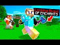 Minecraft manhunt but when hunters look at me i get op enchants