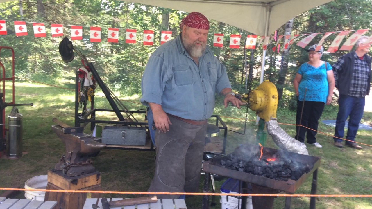 Canada 150 - Blacksmith Mont Wilkins @ Greig Lake, Canada Day 2017