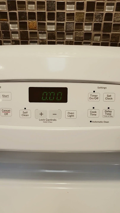 The sound of an oven beeping