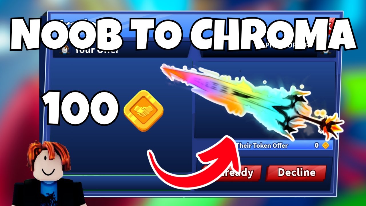 NOOB TO CHROMA BLADE | TRADING MONTAGE