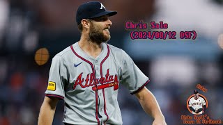【完全復活へ】クリス・セール 全投球ダイジェスト＆ブレイク・スネル 今日の全11奪三振/C.Sale's Every Pitch & B.Snell's 11Ks(2024/08/12 ATL@SF)