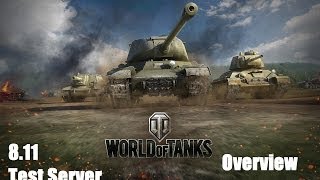 World of Tanks: 8.11 Test Server: Overview