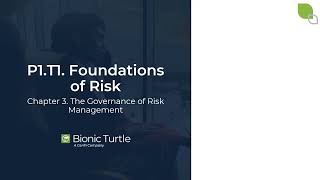 2024 FRM Part 1 BT Lecture Video - Instructional Video The Governance of Risk Management