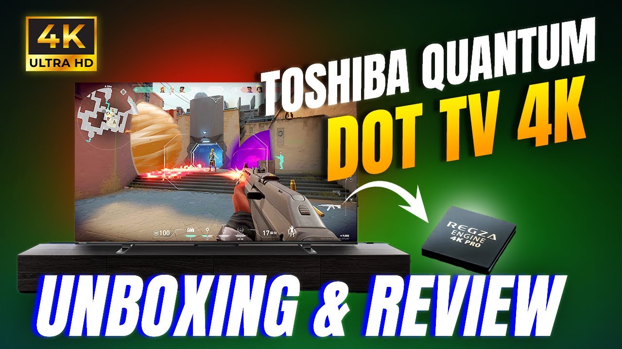 Toshiba Quantum Dot 4K TV (M550NP) UNBOXING & COMPLETE REVIEW 2025