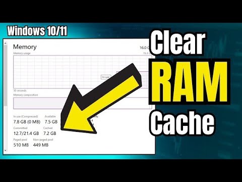 How to Clear RAM Cache in Windows 10/11 (2025) | 🚀 Make Computer Faster ...