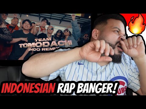 チーム友達 | TEAM TOMODACHI (INDONESIA REMIX) 🇮🇩 | REACTION!