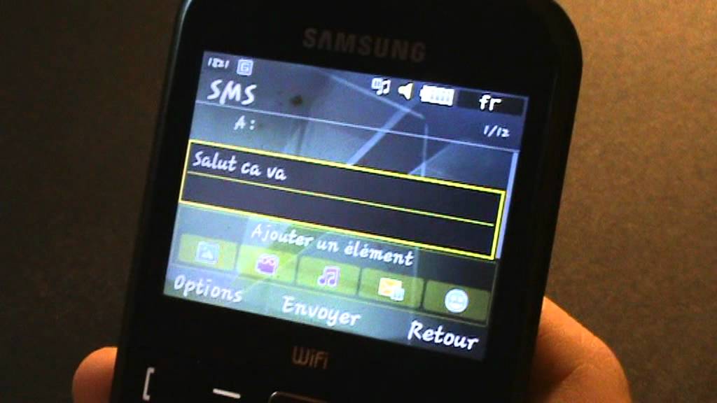 Test du Samsung Chat 335