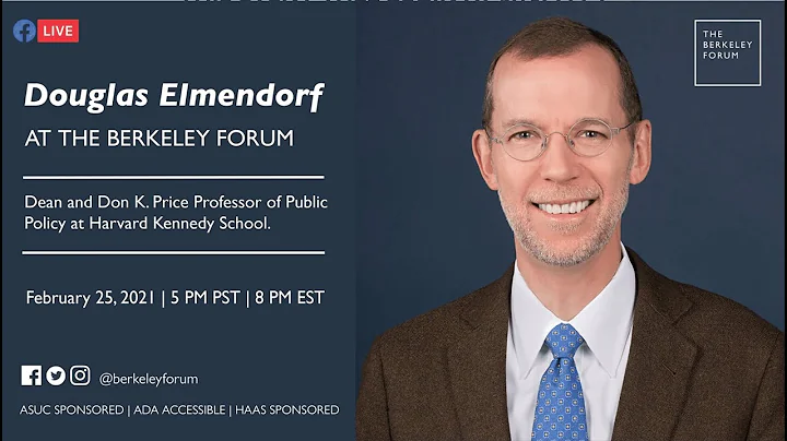 LIVE: Douglas Elmendorf, Dean of Harvard Kennedy S...