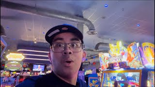 Played 500 Chips at Dolphin Mall’s Dave and Busters Arcade!