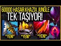😎 OYUN 46 DAKİKA UZAYINCA 550 AD 60000 HASAR KHA'ZİXLE TAŞIDIK 😎