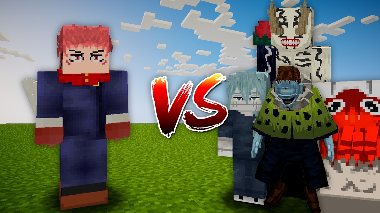 Yuji Itadori vs Disaster Curses