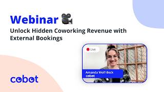 Webinar: Unlock Hidden Coworking Revenue with External Bookings