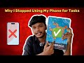 How a Simple Notebook Changed My Life | Stop Using Phone for Tasks!