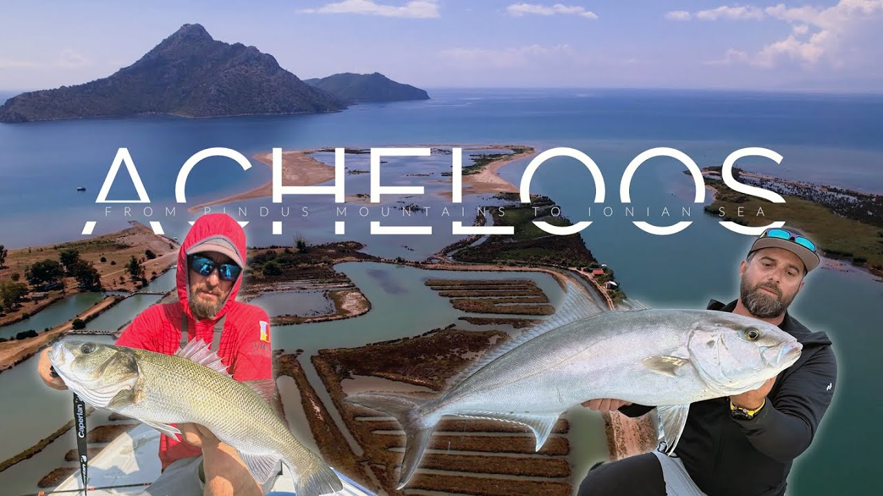 Дневник рыбалки в Греции на реке Ахелос, от гор Пинду до Ионического моря!