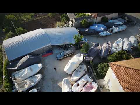 Suha Marina Proizd Vela Luka - zračna snimka dronom