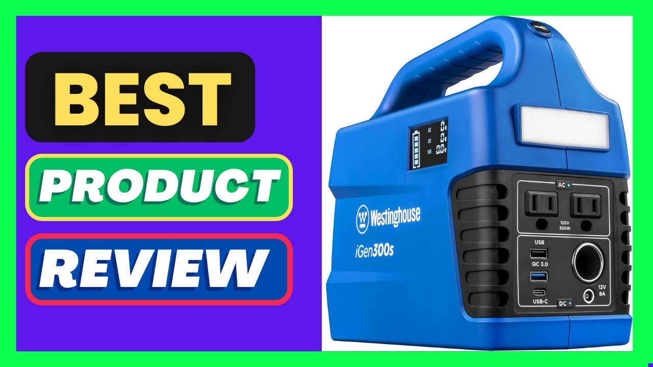 Westinghouse 296Wh 600 Peak Watt Portable Power Station