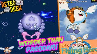 The Weirdest Shmup On The SNES? Flying Hero: Bugyuru no Daibouken (SNES) Review | Retro Drew screenshot 5